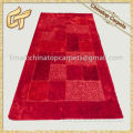 Good quality Red new design livingroom carpet